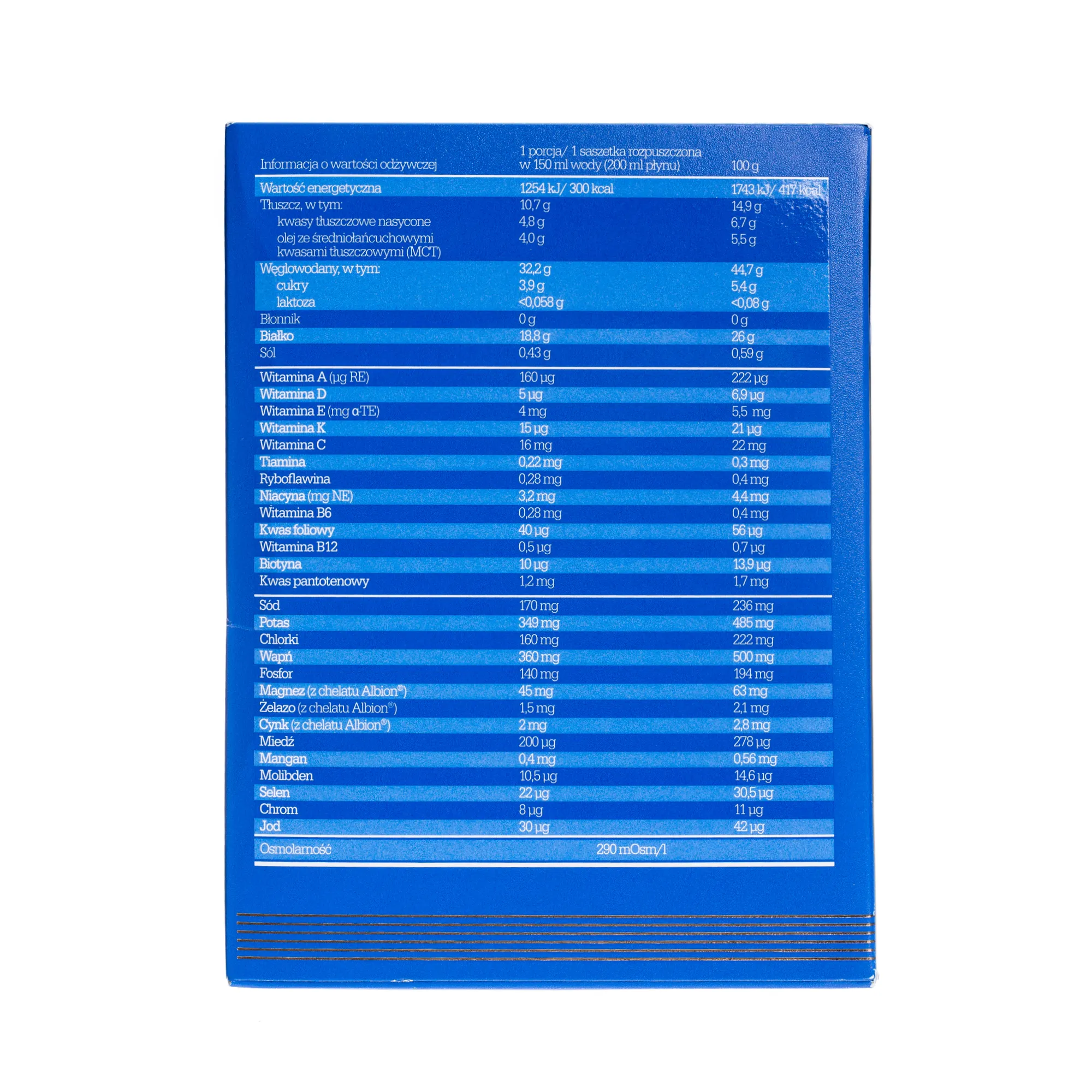 Olimp Nutramil Complex Protein, smak waniliowy, 6 saszetek 