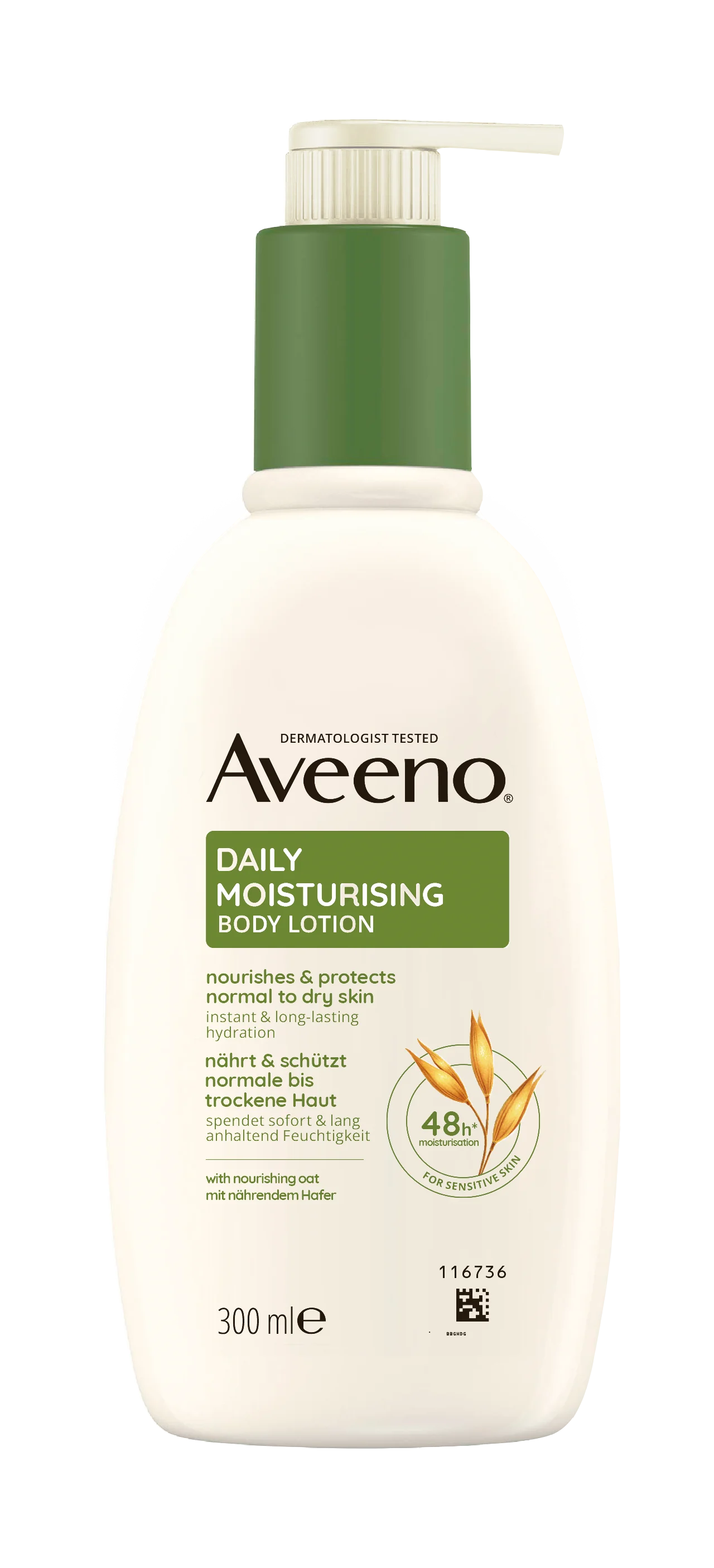Aveeno® Daily Moisturising nawilżający balsam do ciała, 300 ml
