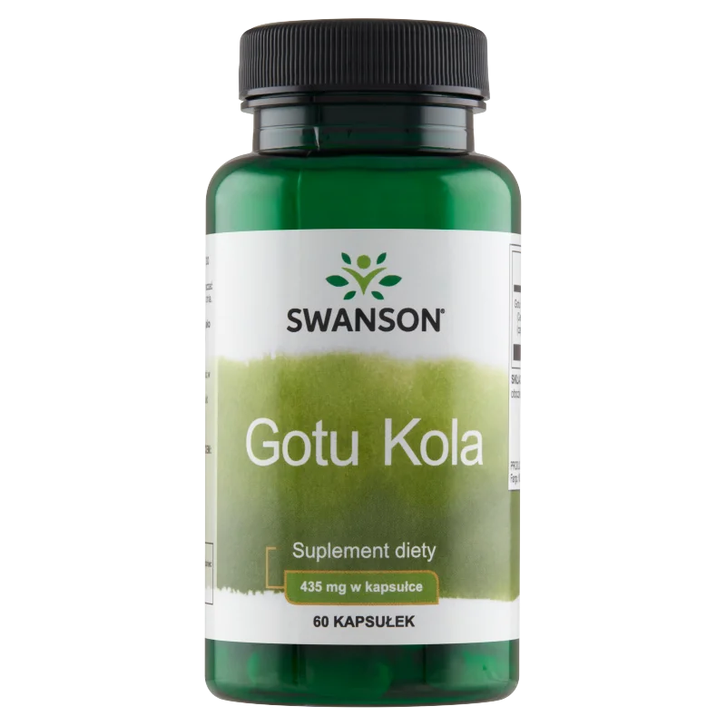 Swanson Gotu Kola suplement diety, 60 kapsułek