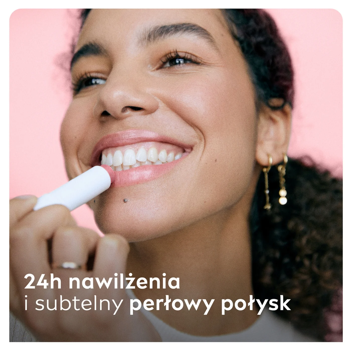 Nivea Pearly Shine pielęgnująca pomadka do ust, 4,8 g