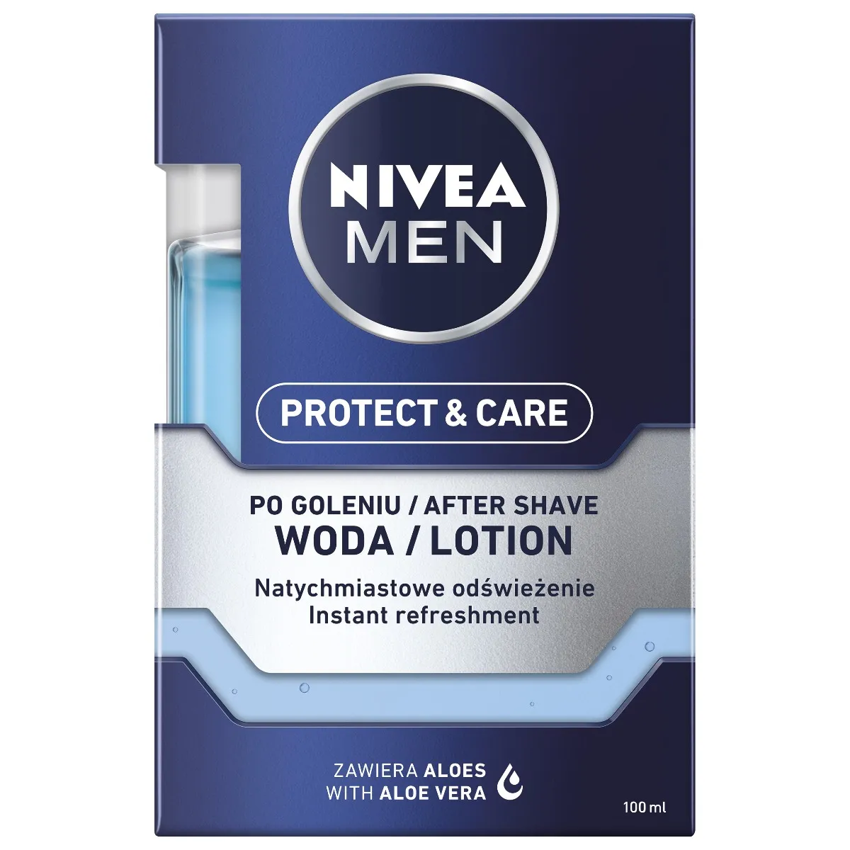 Nivea Men Protect & Care odświeżająca woda po goleniu, 100 ml