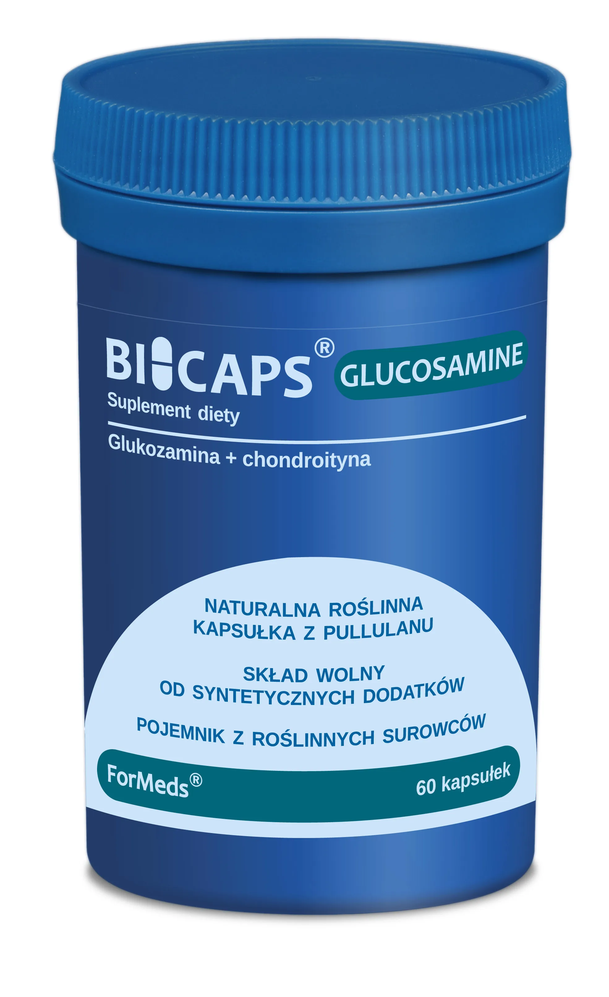 ForMeds Bicaps Glucosamine, suplement diety, 60 kapsułek