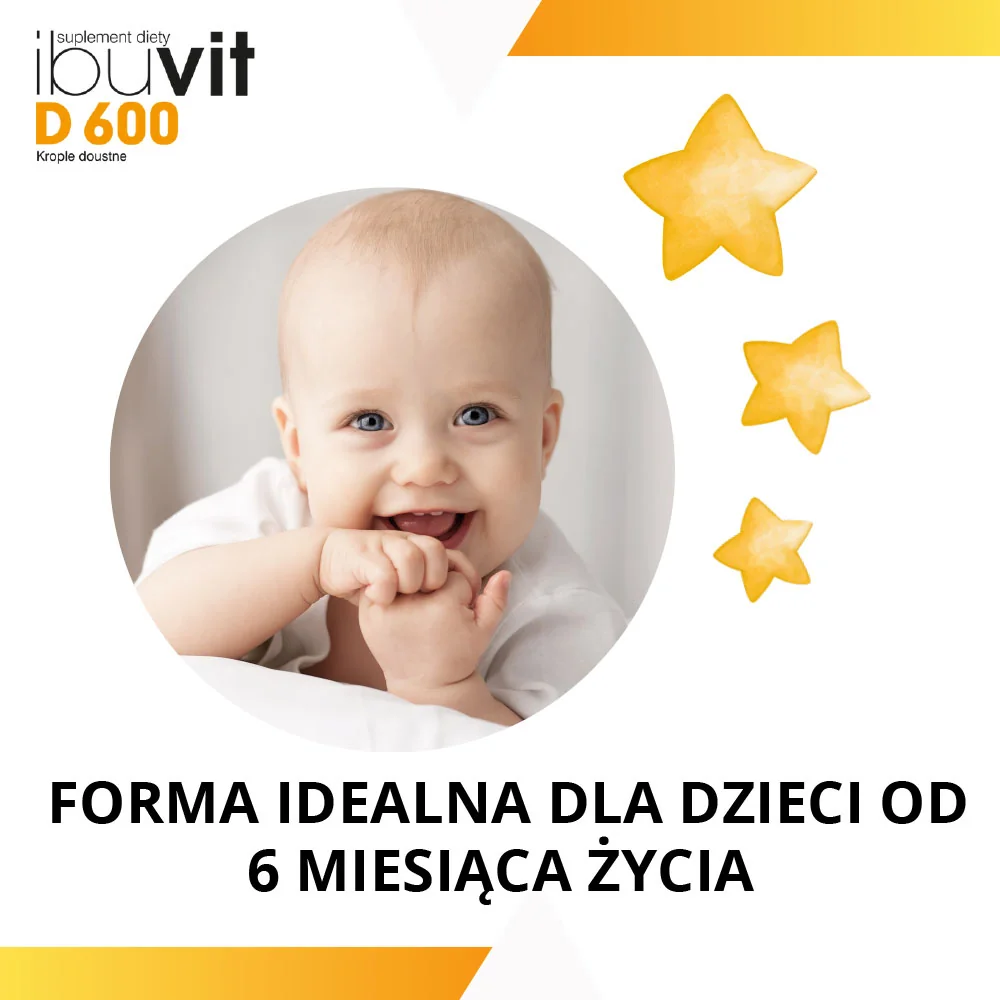 Ibuvit D 600 butelka z pompką, 10 ml