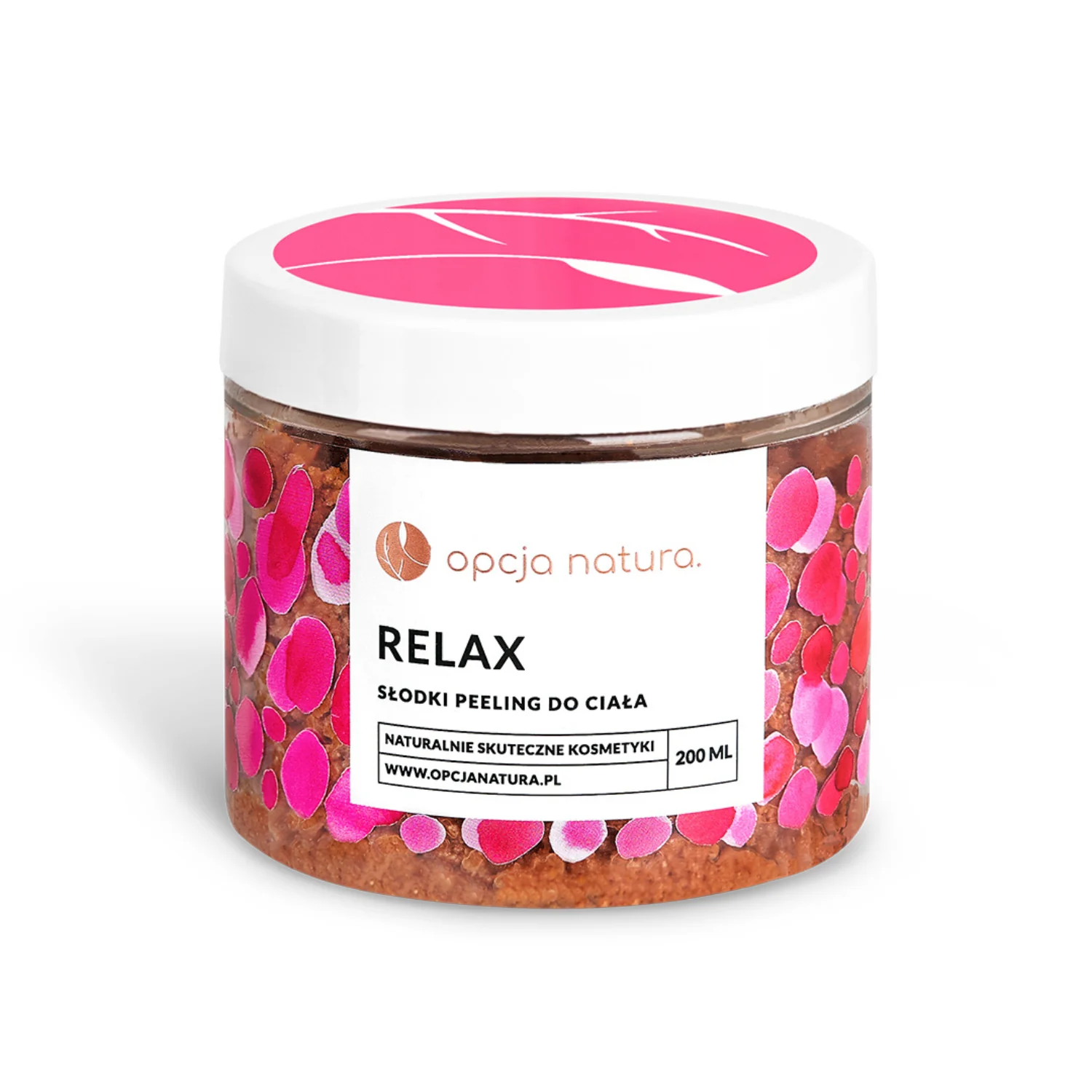 Opcja Natura Relax peeling do ciała, 200 ml