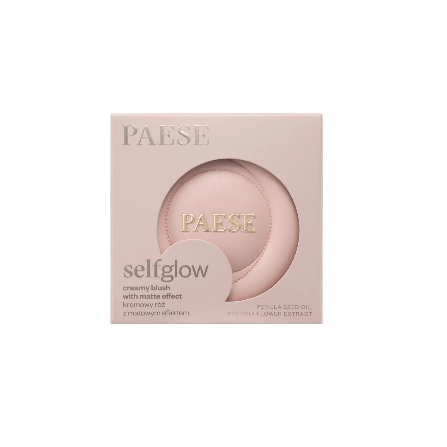 Paese Selfglow kremowy róż z matowym efektem Peony Kiss 01, 8 g