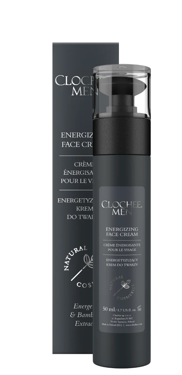 Clochee Men energetyzujący krem do twarzy dla mężczyzn, 50 ml