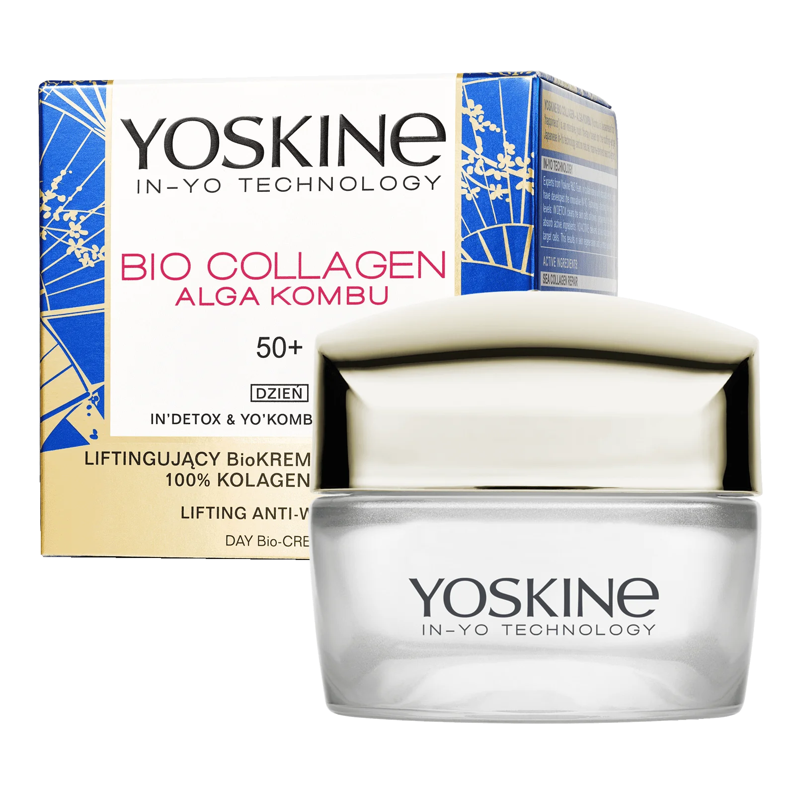 Yoskine BIO Collagen krem na dzień 50+, 50 ml