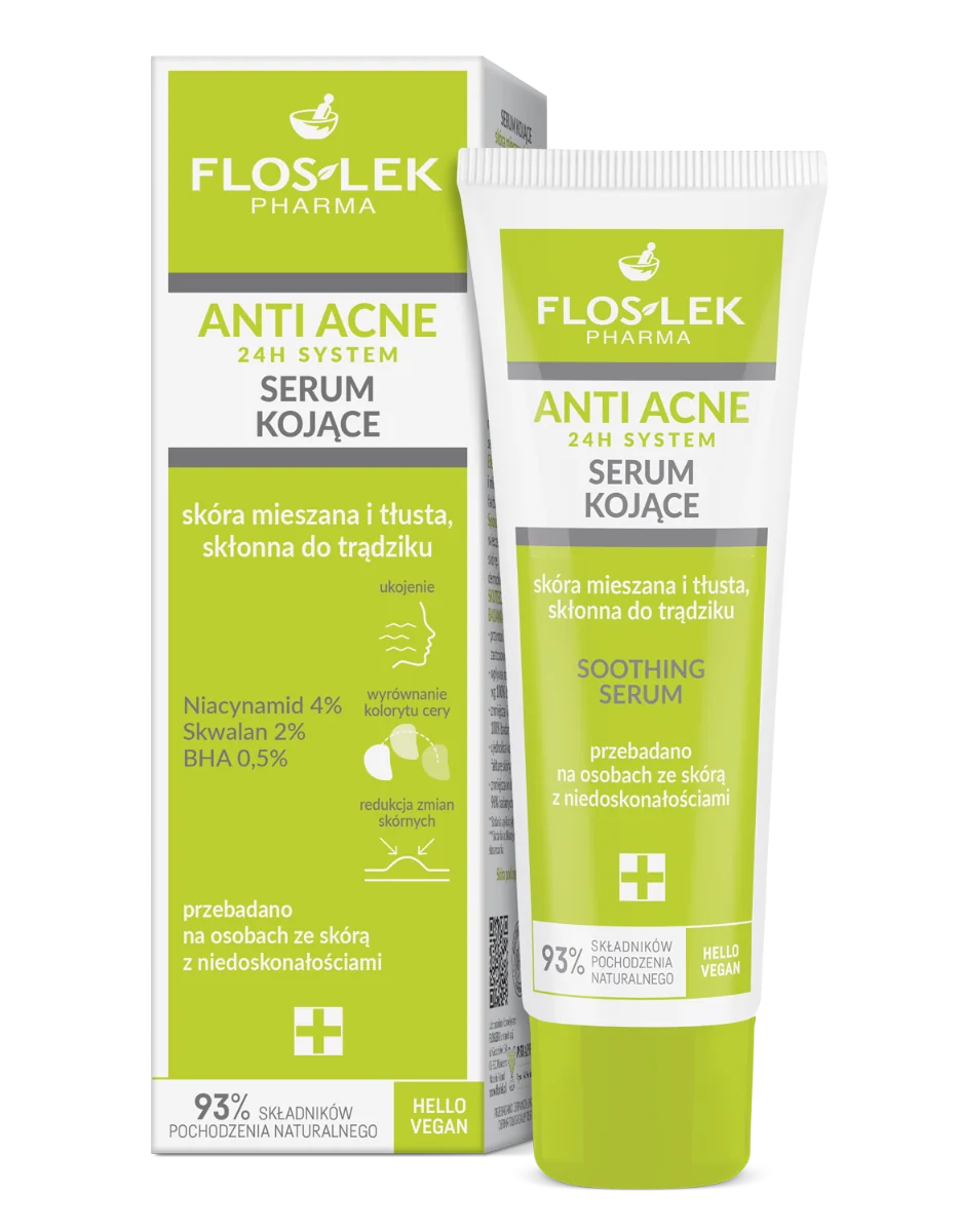 Floslek Anti Acne 24h System serum kojące, 50 ml