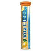 Vita C 1500 mg, suplement diety, smak pomarańczowy, 20 tabletek mususujących