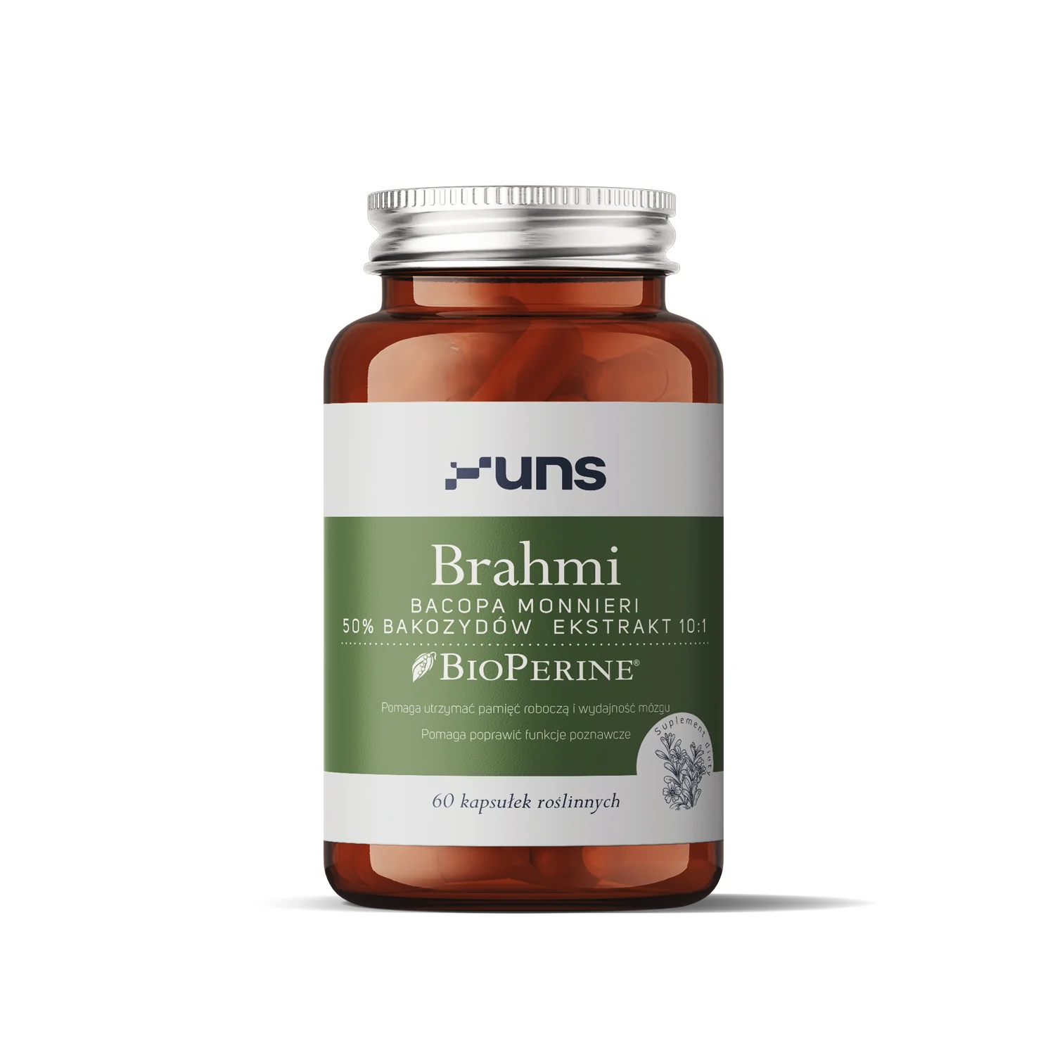 UNS Brahmi + BioPerine® 60 wege kapsułek