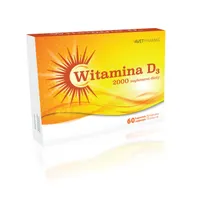 Witamina D3 2000, suplement diety, 60 kapsułek