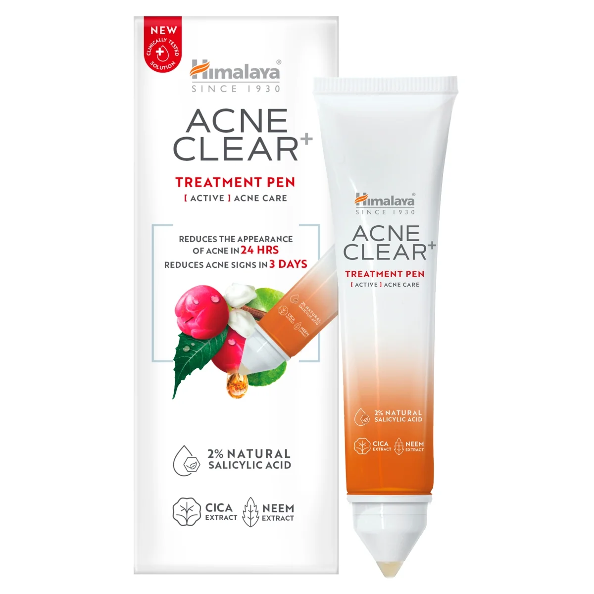 Himalaya Acne Clear+ preparat punktowy na zmiany trądzikowe, 15 ml