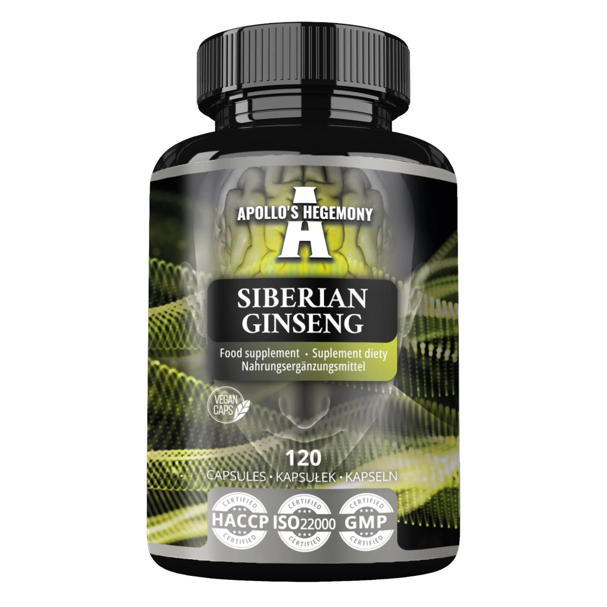 Apollo's Hegemony Siberian Ginseng 120 kapsułek