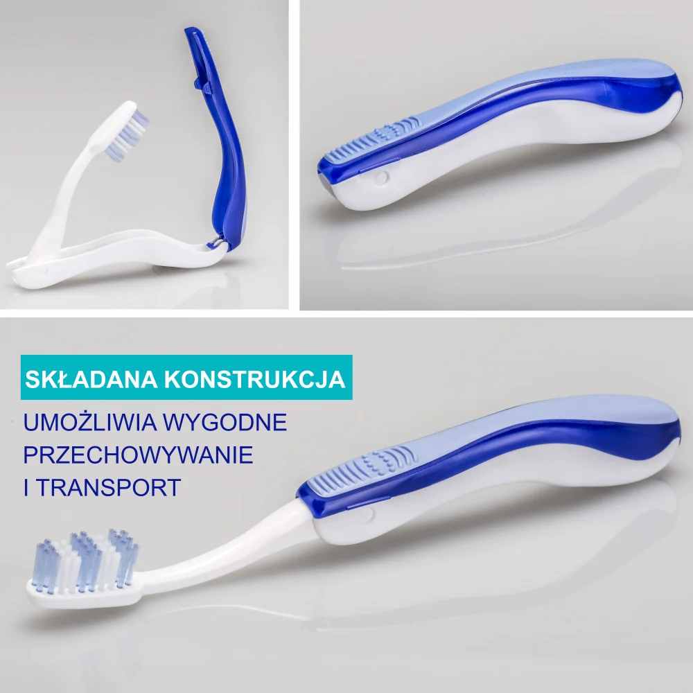 Elgydium Pocket turystyczna szczoteczka do zębów, 1 szt.