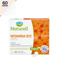 Naturell Witamina B12, suplement diety, 60 tabletek