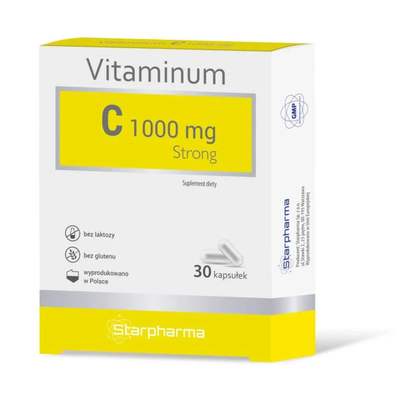 Vitaminum C Strong 1000 mg 30 kapsułek