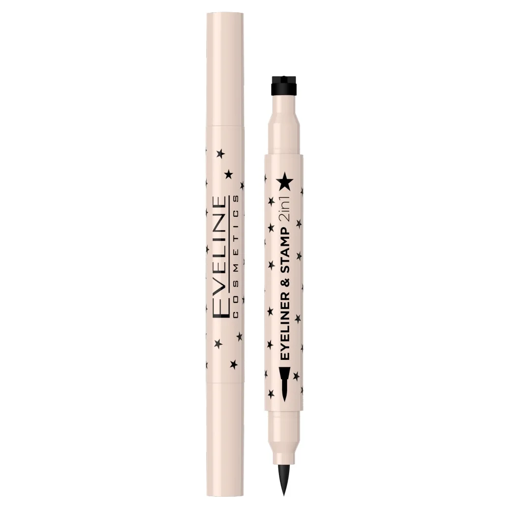 Eveline eyeliner ze stemplem 02 Gwiazda, 1 sztuka