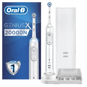 Oral-B, szczoteczka elektryczna, Genius 20000, White, 1 sztuka