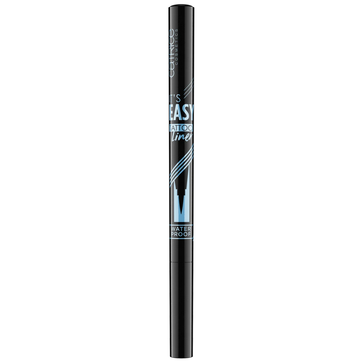 CATRICE It's Easy Tattoo Liner Waterproof eyeliner w płynie 010 Black Lifeproof, 1,1 ml