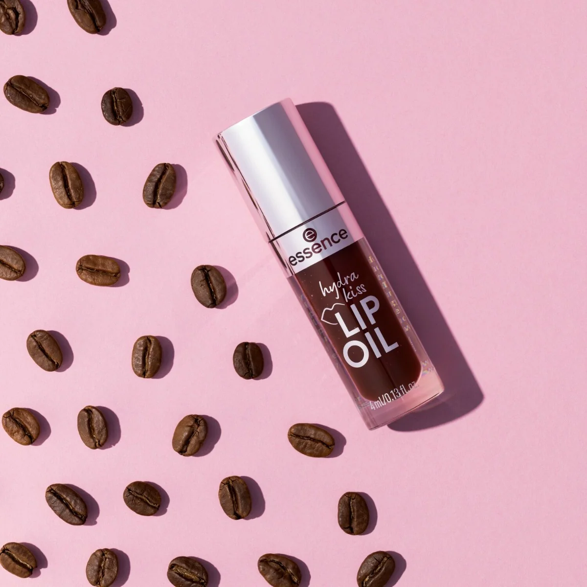 Essence Hydra Kiss Lip Oil olejek do ust 08 Mocha Glow, 4 ml