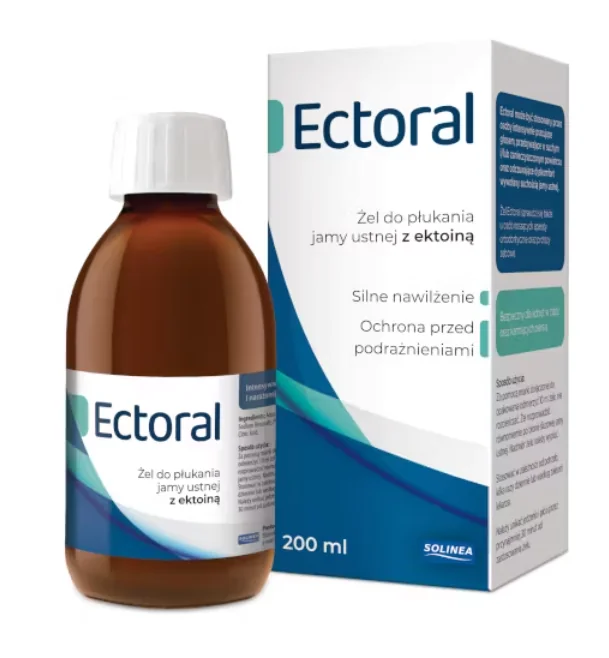 Ectoral żel do płukania jamy ustnej, 200 ml