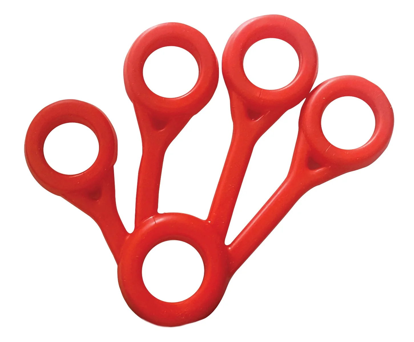 Qmed Finger Exerciser przyrząd do treningu palców czerwony, 1 szt.