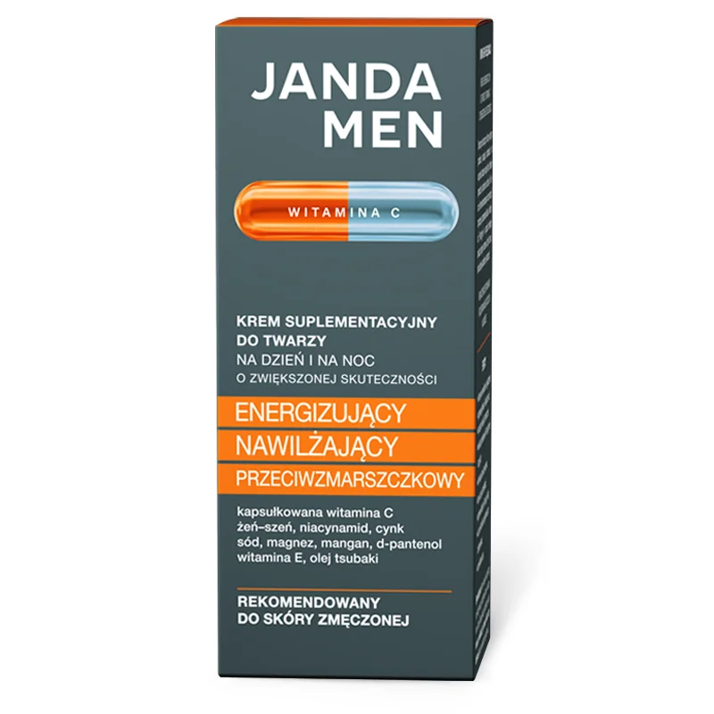 Janda Men krem suplementacyjny WITAMINA C, 50 ml