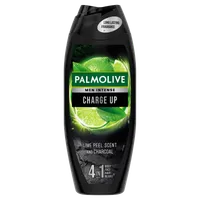 Palmolive Men Intense Charge Up żel pod prysznic o zapachu skórki z limonki i węgla drzewnego, 500 ml