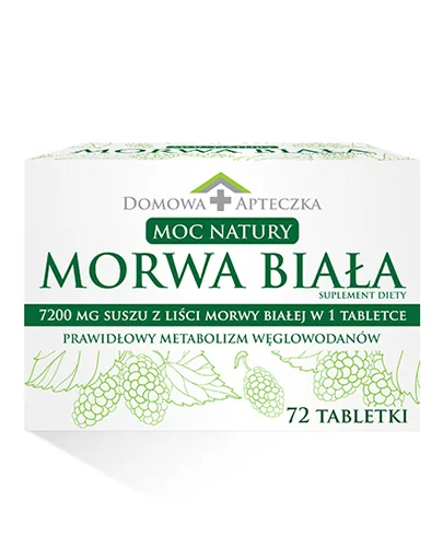 Domowa Apteczka Morwa Biała 72 tabletki