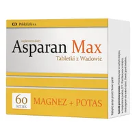 Asparan Max Tabletki z Wadowic, suplement diety, 60 tabletek