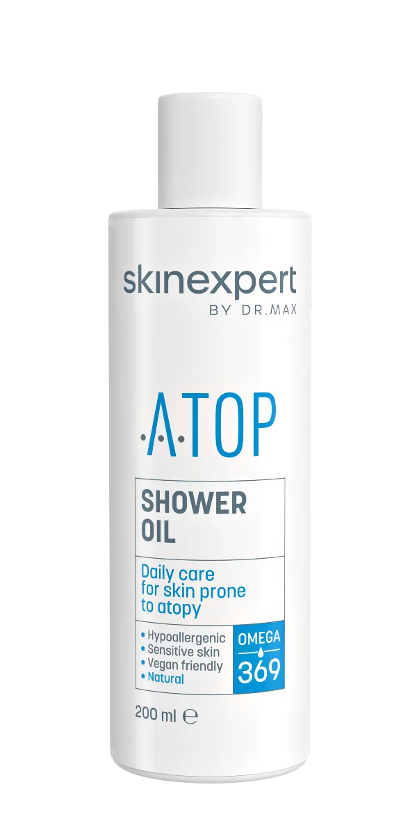Skin Expert by Dr.Max, A-TOP olejek pod prysznic, 200 ml