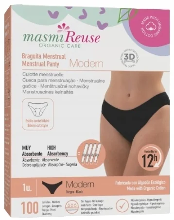 Masmi majtki menstruacyjne Modern rozmiar S, 1 szt.