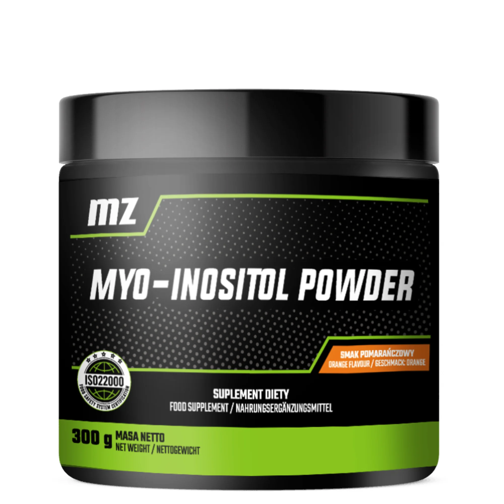 MZ Myo-Inositol Powder smak pomarańczowy, 300 g
