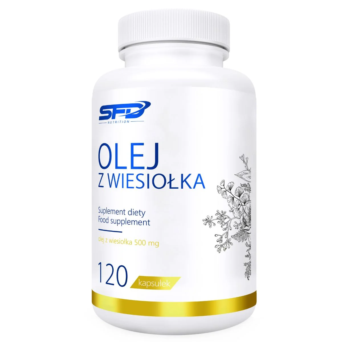 SFD Olej z wiesiołka 120 kapsułek