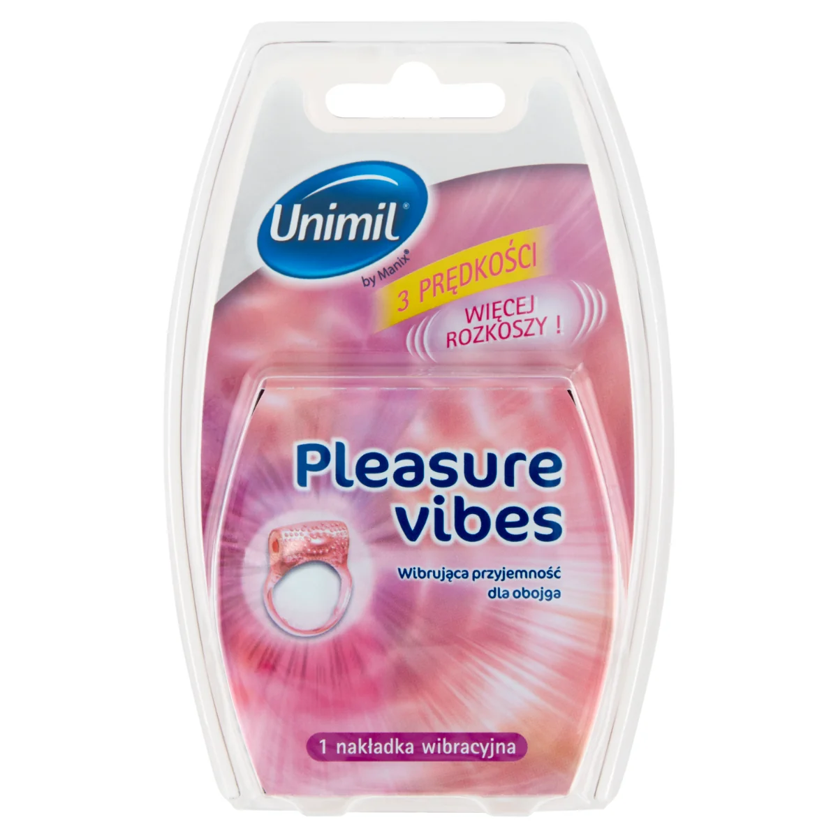 Unimil Pleasure Vibes nakładka wibracyjna, 1 szt.
