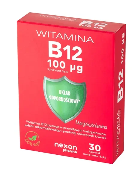 Nexon Witamina B12 30 kapsułek