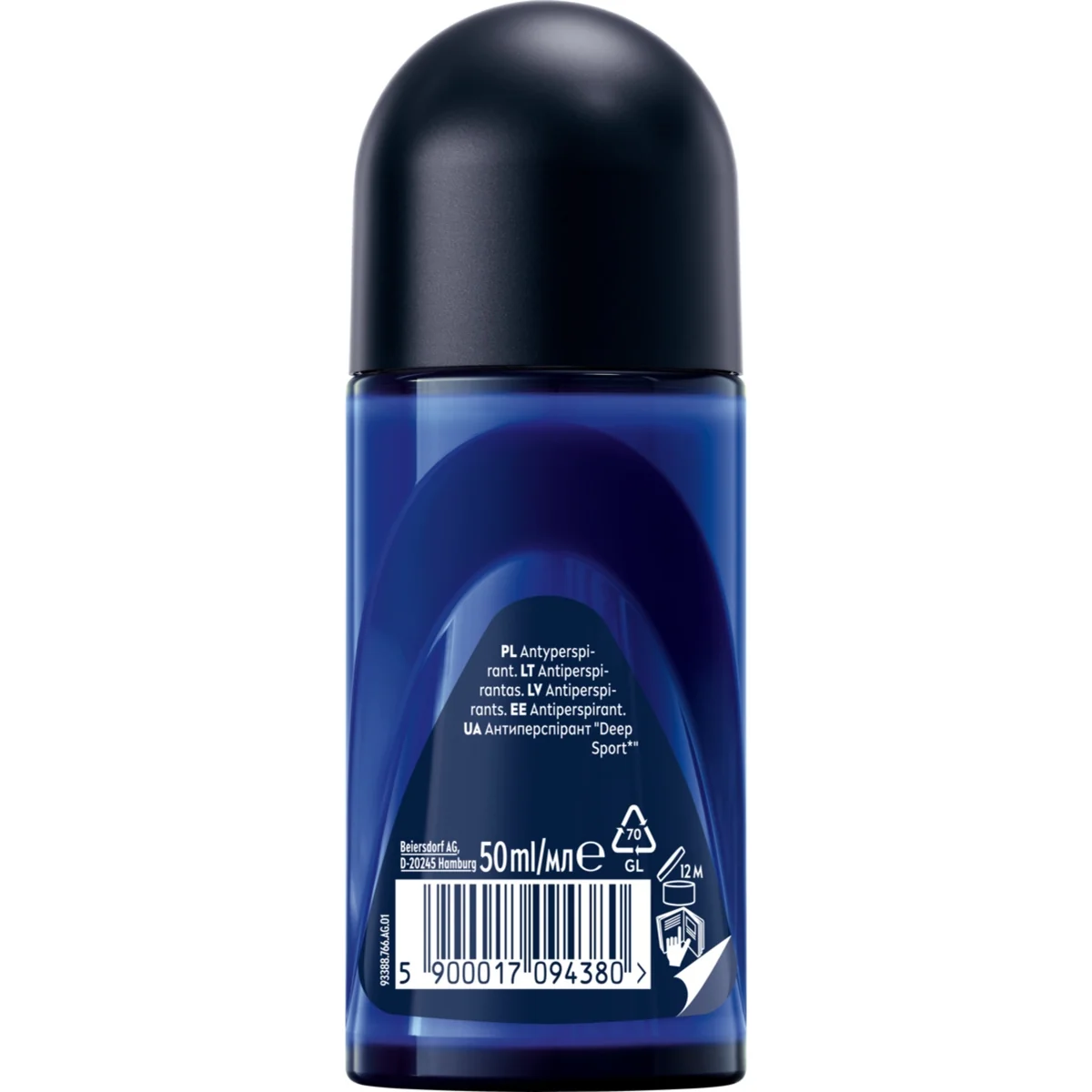 Nivea Men Deep Sport antyperspirant w kulce, 50 ml