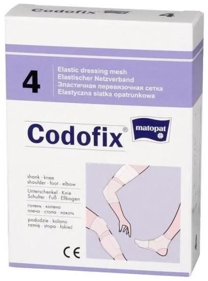 Codofix 4, elastyczna siatka opatrunkowa, 1 sztuka 