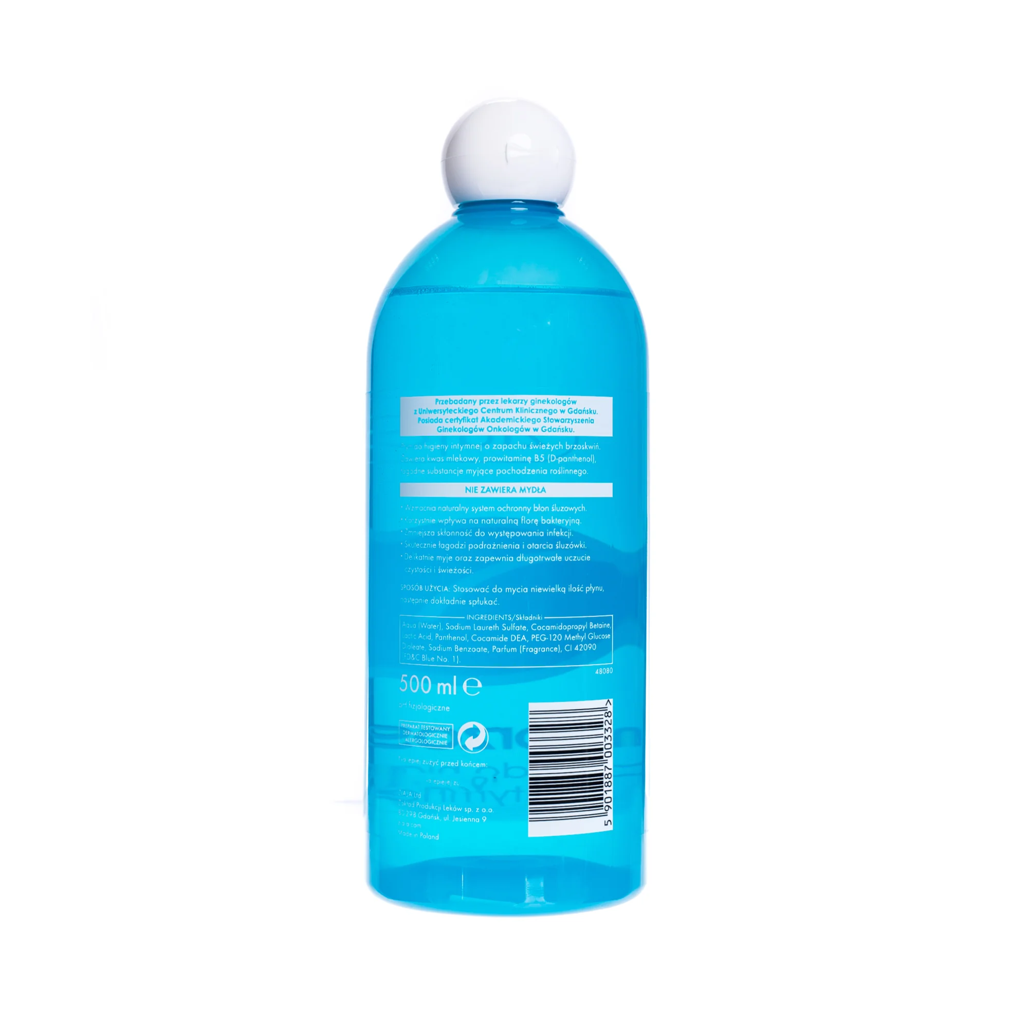 Ziaja Intima Brzoskwinia płyn do higieny intymnej, 500 ml