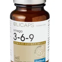 ForMeds Olicaps Omega 3-6-9, suplement diety, 60 kapsułek