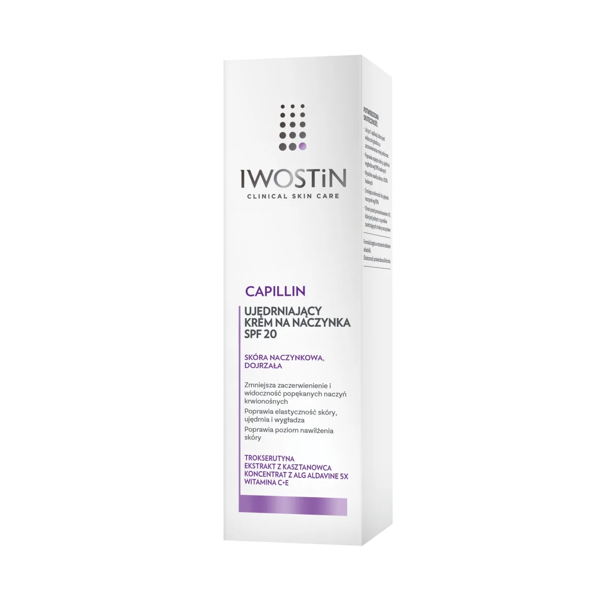 Iwostin Capillin ujędrniający krem na naczynka, SPF 20, 40 ml