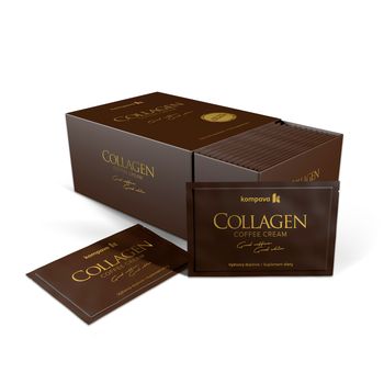 Kompava Collagen Coffe Cream, 30 x 6 g 