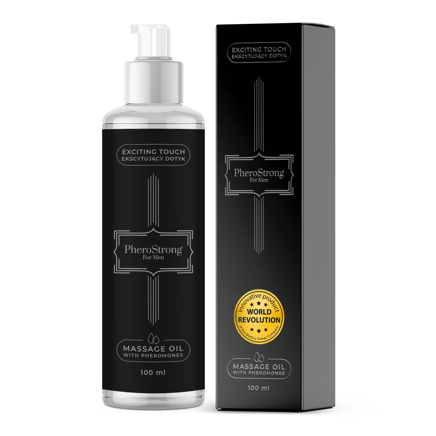 PheroStrong for Men olejek do masażu z feromonami dla mężczyzn, 100 ml