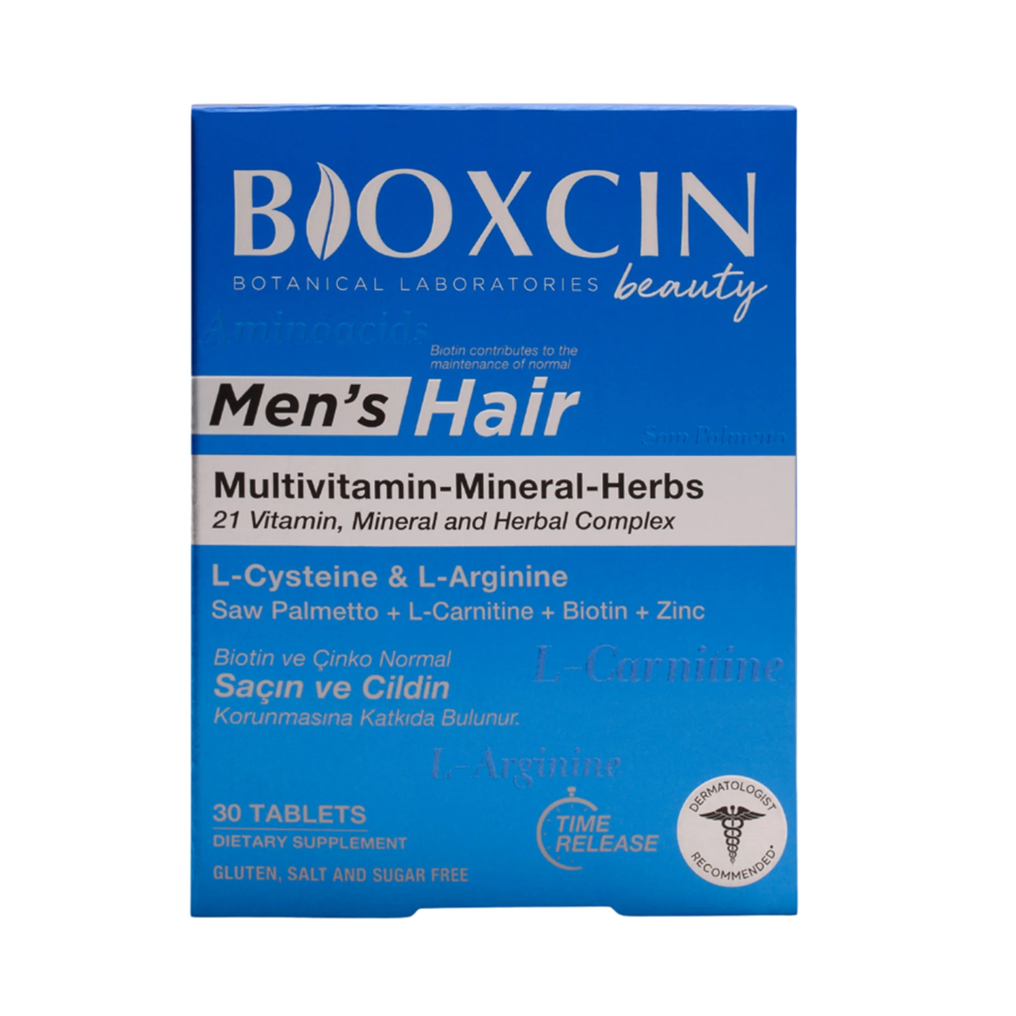 Bioxcin Beauty Wzmocnienie włosów dla mężczyzn 30 tabletek
