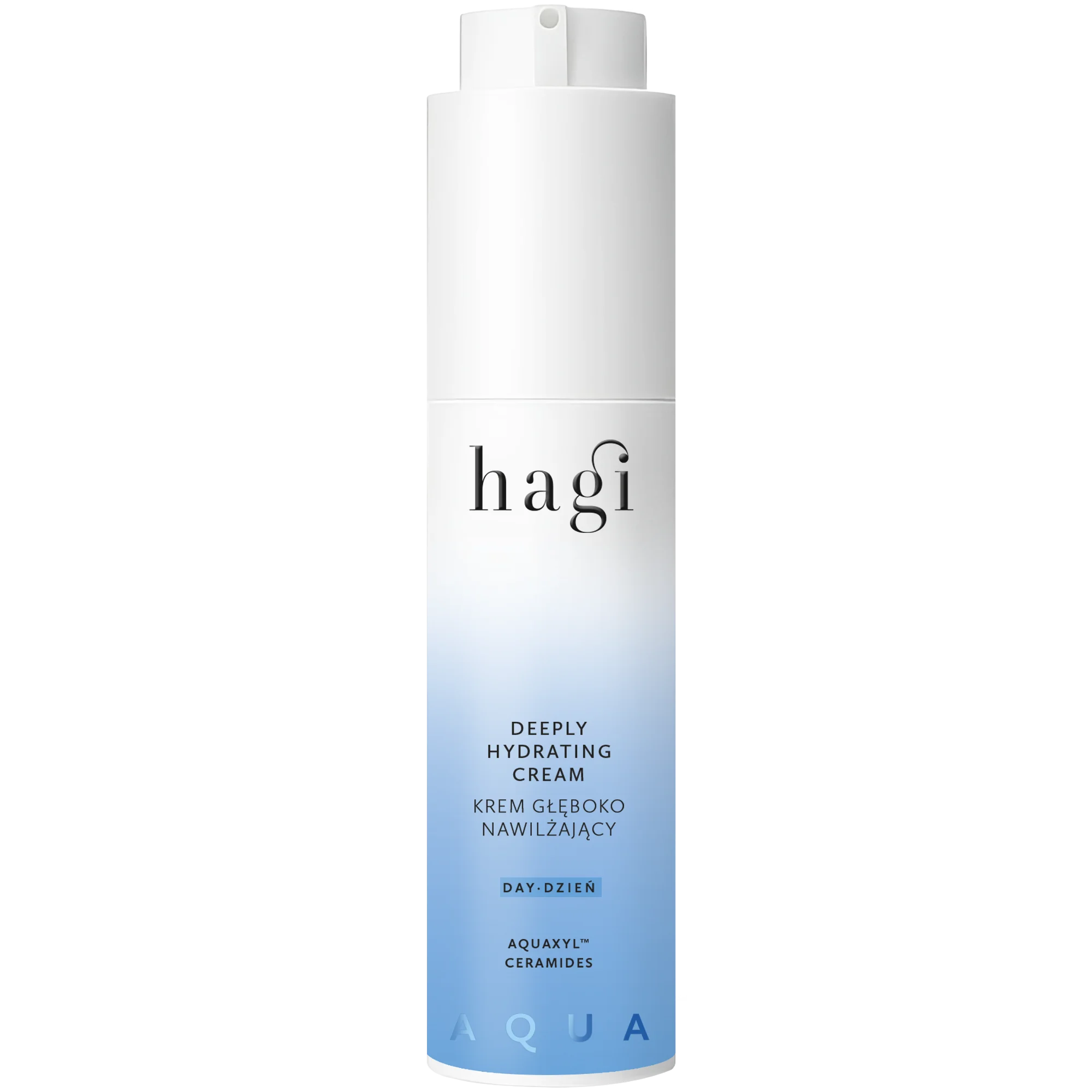 Hagi Aqua Zone krem głęboko nawilżający na dzień cera normalna i sucha, 50 ml