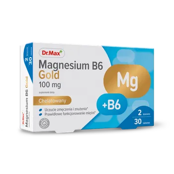 Magnesium B6 Gold Dr.Max, suplement diety, 30 tabletek 