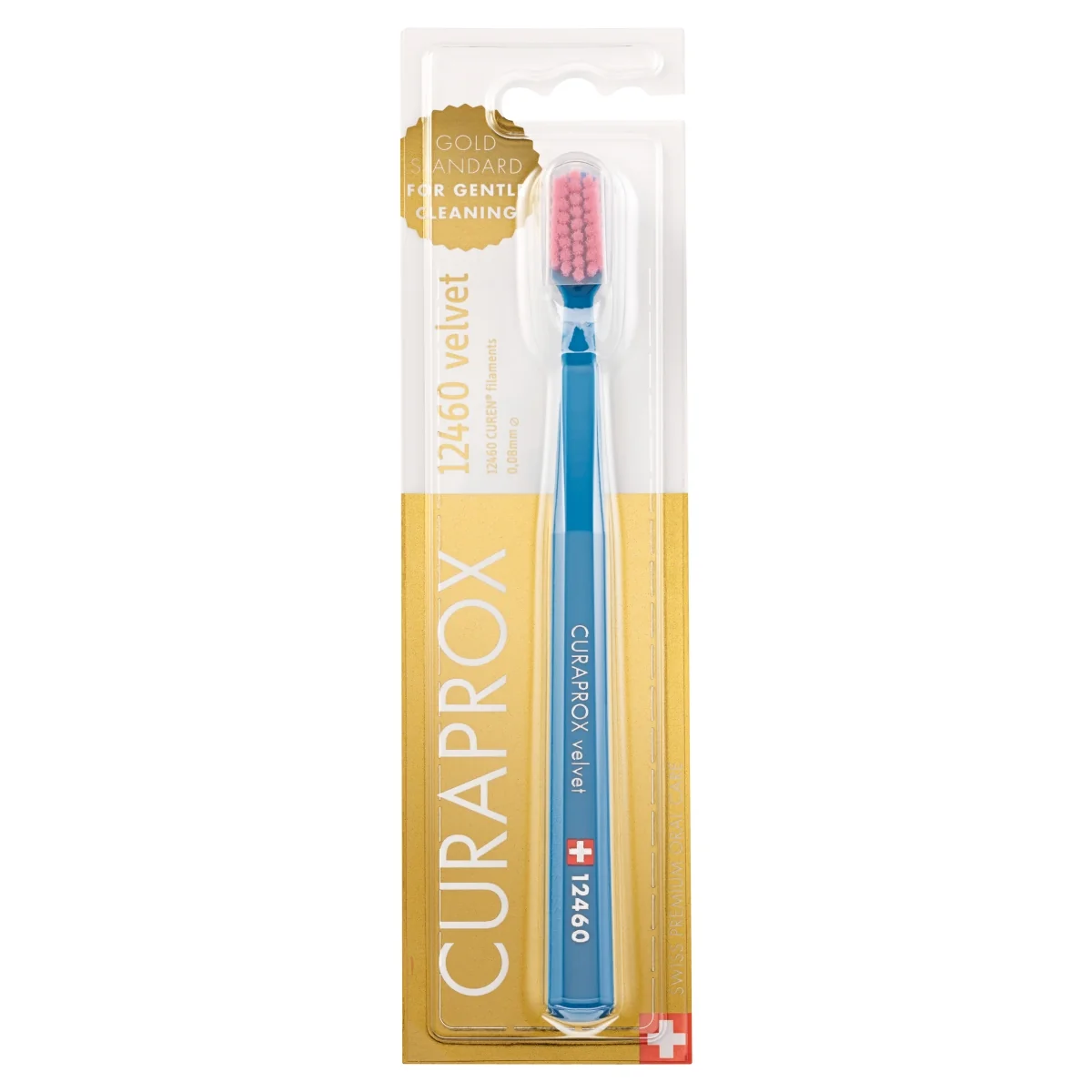 Curaprox CS 12460 Velvet szczoteczka do zębów z miękkim włosiem, 1 sztuka