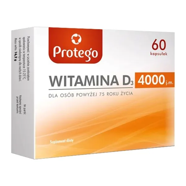 Protego Witamina D 4000 60 kapsułek