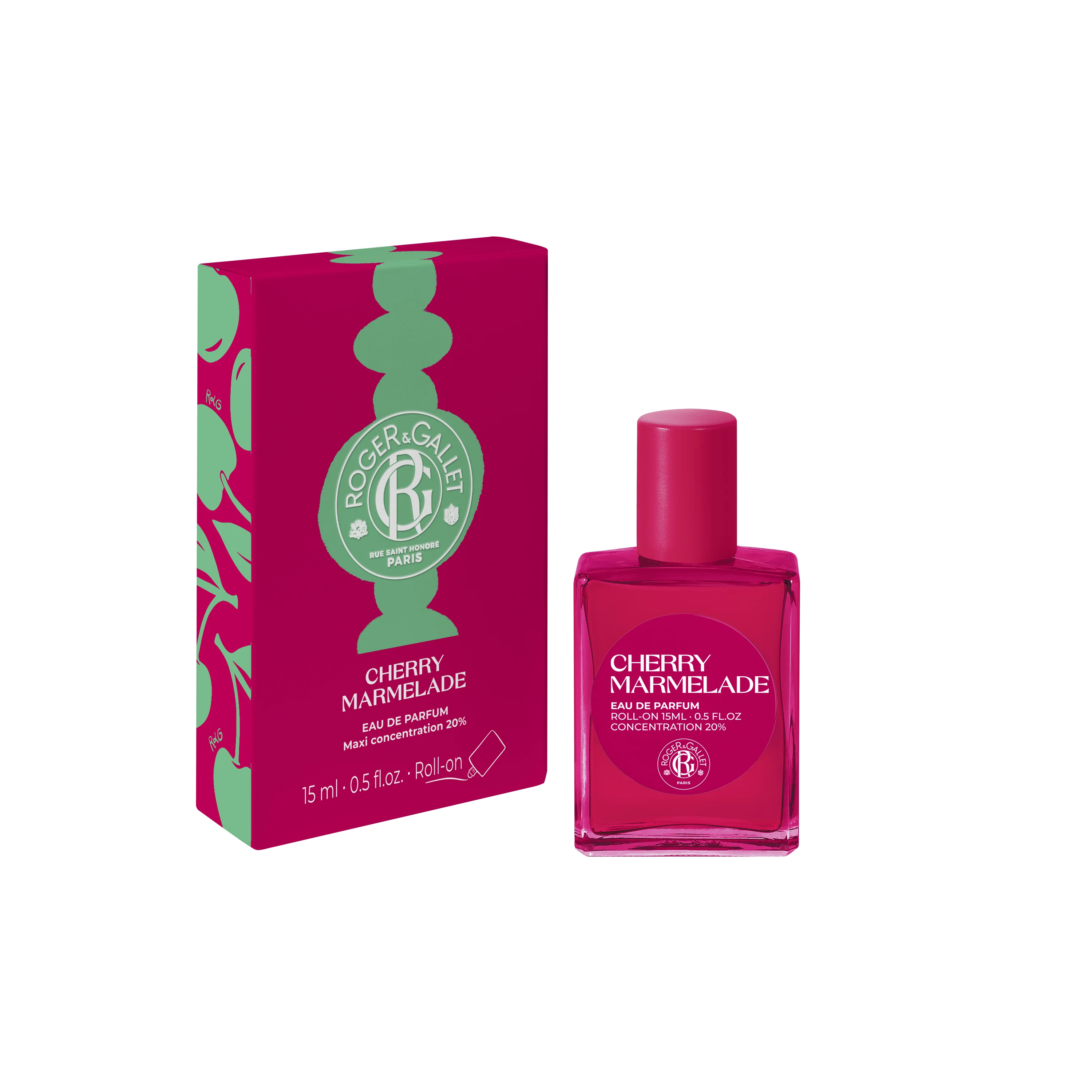 Roger & Gallet Cherry Marmelade woda perfumowana roll-on, 15 ml