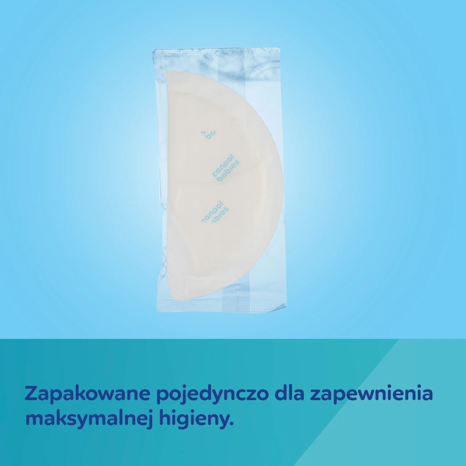 Canpol wkładki laktacyjne z paskiem samoprzylepnym, 60 szt.